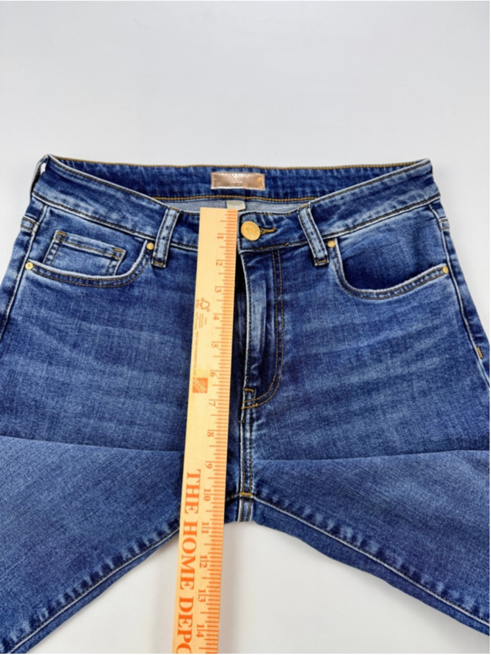 Kut From The Kloth Charlotte High Rise Culotte 4 Jeans Wide Leg Crop Raw Hem - Picture 8 of 9